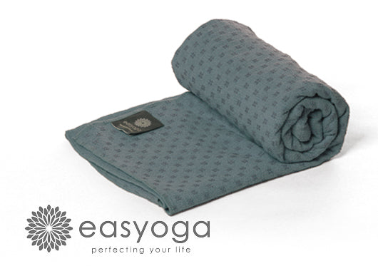 easyoga Titanium Yoga Mat Towel Plus 006 - A2 Dark Gray