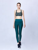 easyoga LESPIRO Slim-Fit Sheen Leggings - M31 M-Ocean Green