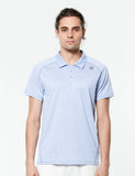 easyoga LA-VEDA Men's Speedy Polo Shirt - M5 M-Blue
