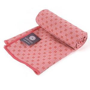 easyoga Titanium Yoga Hand Towel - R3 Rosy Red