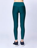 easyoga LESPIRO Slim-Fit Sheen Leggings - M31 M-Ocean Green