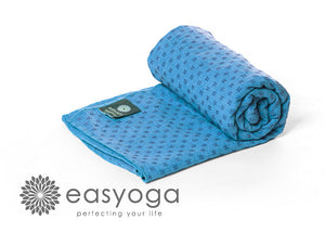 easyoga Titanium Yoga Mat Towel Plus 006 - B2 Blue